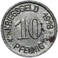 Oels - Oleśnica - NOTGELD - 10 Pfennig 1918 - żelazo