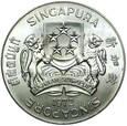 Singapur - 10 Dolarów 1972 Jastrząb - Srebro - Stan MENNICZY - UNC