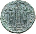 Rzym - Konstantyn II - Follis AD 332-333 - GLORIA EXERCITVS - STAN !