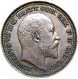 Wielka Brytania - Edward VII - 1/3 Farthing 1902 - STAN !