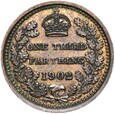 Wielka Brytania - Edward VII - 1/3 Farthing 1902 - STAN !