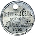 Stettin - Szczecin - Żelechowa - Oelwerke Zullchow - 5 Pfennig 1919