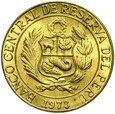 Peru - moneta - 10 Centavos 1973 - Stan UNC