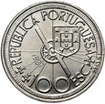 Portugalia - 100 Escudo 1987 Diogo Cao - STATEK Stan MENNICZY UNC