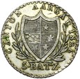 Szwajcaria - Kanton Aargau - 5 Batzen 1826 - Srebro - STAN !