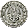 Niemcy - Cesarstwo - 20 Pfennig 1887 A - STAN !