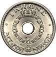 Norwegia - Haakon VII - 1 Korona 1947 - Stan MENNICZY - UNC