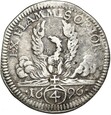 Hohenlohe Waldenburg Schillingfürst - 4 Krajcary 1696 - Srebro