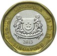 Singapur - 1 Dolar 2013 - BIMETAL