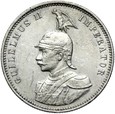 OSTAFRIKA DOA Niemiecka Afryka Wschodnia - 1 Rupia 1913 J - Srebro