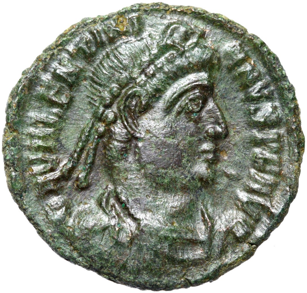 Rzym - Walentynian I - Follis AD 364-367 - GLORIA ROMANORVM