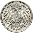 Niemcy - Cesarstwo - 5 Pfennig 1903 E - STAN !