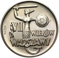PRÓBA - 10 Złotych 1965 - VII Wieków Warszawy - Stan MENNICZY !