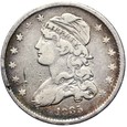 USA - 25 Centów 1835 - Liberty Cap - Srebro