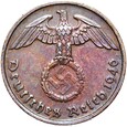 Niemcy - III Rzesza - 2 Reichspfennig 1940 G - STAN ! - RZADKA !