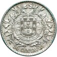 Portugalia - 50 Centavos 1914 - Lisbona - Srebro - STAN !