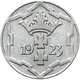 WMG - Wolne Miasto Gdańsk - 10 Pfennig 1923 - STAN !