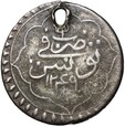 Tunezja - Mahmud II 1808-1839 AD - 1 Piastr AH 1249 - 1833 AD - Srebro