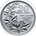 Kanada - 20 Dolarów 2011 - Liście klonowe - Srebro 999 - Stan UNC