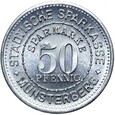 Münsterberg Ziębice 50 Pfennig 1921 Darlehne gibt Stan MENNICZY UNC