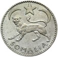Somalia - 1 Somalo 1950 - HIENA - Srebro - STAN !