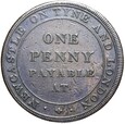 Wielka Brytania - Token BEWICKE MAIN COLLIERY - 1 Pens 1811 STATEK