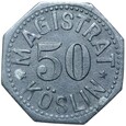 Köslin - Koszalin - NOTGELD - 50 Pfennig BD - CYNK - STAN !