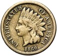 USA - 1 Cent 1860 - INDIAN HEAD - Indianin - STAN !