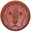 Medal 1921 - MISNIA - FEUERBESTATTUNGS VEREIN MEISSEN 1911-1921