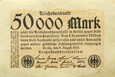 Niemcy - BANKNOT - 50000 Marek 1923 - Rosenberg: 98