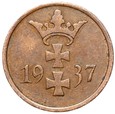 WMG - Wolne Miasto Gdańsk - 1 Pfennig 1937