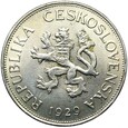 Czechosłowacja - 5 Koron 1929 - Srebro - Stan MENNICZY - UNC