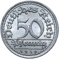 Niemcy - Weimar - 50 Pfennig 1919 J - RZADSZA ! - STAN !