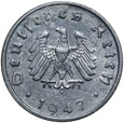 Niemcy - ALIANCI - 10 Reichspfennig 1947 F - cynk