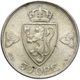Norwegia - Haakon VII - 50 Ore 1921 ⚒ - BEZ OTWORU - STAN !