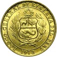 Peru - moneta - 10 Soli 1978 - TUPAC AMARU - DUŻE GODŁO - Stan UNC