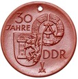 Medal 1979 MIŚNIA - 30 LAT DDR- WEINFEST MEISSEN - BRĄZOWA CERAMIKA