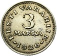 Estonia - 3 Marka Marki 1926 - RZADKA - STAN !