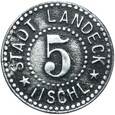 Śląsk - Landeck - Lądek Zdrój - NOTGELD - 5 Pfennig BD - CYNK