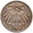 Niemcy - Cesarstwo - 1 Pfennig 1894 F - STAN !