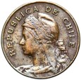 Chile - REPUBLIKA - 2 1/2 Centavo 1907