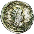 Walerian I - Antoninian AD 257 - ORIENS AVGG - Sol - Rzym - Srebro