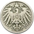 Niemcy - Cesarstwo - 10 Pfennig 1891 G - RZADKA !