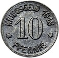 Neidenburg - Nidzica - NOTGELD - 10 Pfennig 1918 - ŻELAZO