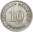 Niemcy - Cesarstwo - 10 Pfennig 1914 A
