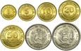 Zestaw - PERU - KOMPLET 7 monet 1985-1988 - UNC