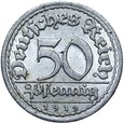 Niemcy - Weimar - 50 Pfennig 1919 J - RZADSZA ! - STAN !