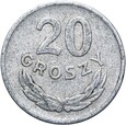 Polska - PRL - 20 Groszy 1957 - RZADSZA - STAN !