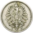 Niemcy - Cesarstwo - 10 Pfennig 1876 J - STAN !