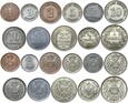 Cesarstwo zestaw 11 monet 1 2 5 10 25 Pfennig 1/2 i 1 Marka 1890-1922